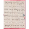 CAD TYPE 15 ST AFFRIQUE AVEYRON BOITE RURALE E SALZE POUR PARIS 1849 LETTRE COVER