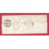 CAD TYPE 15 DOURGNE TARN BOITE RURALE B A IDENTIFIER POUR SAUVE GARD LETTRE COVER