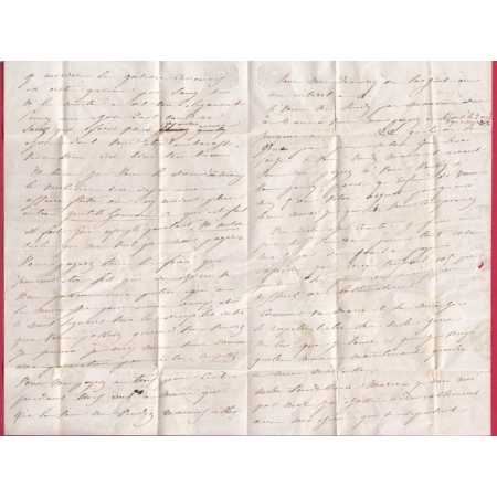 CAD TYPE 15 DOURGNE TARN BOITE RURALE B A IDENTIFIER POUR SAUVE GARD LETTRE COVER
