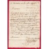MARQUE DE GAILLAC TARN LENAIN N°1 1758 INDICE 13 POUR BEZIERS HERAULT TEXTE DE CADALEN LETTRE COVER