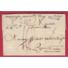MARQUE MILLAU AVEYRON 1777 MENTION LETTRE RENVOYEE POUR ETRE TROP TAXEE TAXE 16 ANNULE LE PUY EN VELAY HAUTE LOIRE