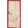 CURSIVE 77 VALENCE TARN BOITE RURALE N ST CIRGUE DECIME RURALE TAXE LOCALE 1 POUR ALBI 1840 LETTRE COVER