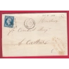 N°14 PC 1943 MAZAMET TARN BOITE RURALE A PONT DE LARN POUR CASTRES LETTRE COVER