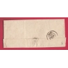 CURSIVE 77 PAMPELONNE TARN BOITE RURALE A PONT DE CIROU POUR ALBI T15 CRAMAUX 1851 LETTRE COVER