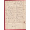 CURSIVE 77 PAMPELONNE TARN BOITE RURALE A PONT DE CIROU POUR ALBI T15 CRAMAUX 1851 LETTRE COVER