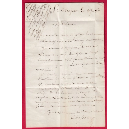 N°22 GC 1680 GOURDON LOT BOITE RURALE E ST PROJET POUR PERIGUEUX DORDOGNE LETTRE COVER