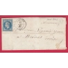 N°29 GC CAJARC LOT BOITE RURALE F SAINT CHELS POUR BRICE CORREZE LETTRE COVER