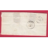 N°29 GC CAJARC LOT BOITE RURALE F SAINT CHELS POUR BRICE CORREZE LETTRE COVER