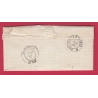 N°78 CAD TYPE 18 PUY L'EVEQUE LOT BOITE RURALE A VIRE SUR LOT POUR ISSOUDUN INDRE LETTRE COVER