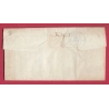 CURSIVE 62 LE VERNET LA VARENNE PUY DE DOME BOITE RURALE C LA FAURIE DECIME RURAL POUR PARIS 1842 LETTRE COVER