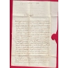 CURSIVE 62 LE VERNET LA VARENNE PUY DE DOME BOITE RURALE C LA FAURIE DECIME RURAL POUR PARIS 1842 LETTRE COVER