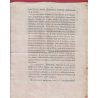 DECRET CORPS LEGISLATIF 1792 PLOMBAT ET CHARRIER NOTAIRE ST GENIES AVEYRON NASBINALS LOZERE SIGNE DURANTHON MINISTRE