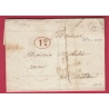 CURSIVE 11 PONT DE SALARS BOITE RURALE B SALLES CURAN AVEYRON DECIME RURAL TAXE LOCALE 1 POUR MILLAU LETTRE COVER