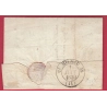 CURSIVE 11 PONT DE SALARS BOITE RURALE B SALLES CURAN AVEYRON DECIME RURAL TAXE LOCALE 1 POUR MILLAU LETTRE COVER