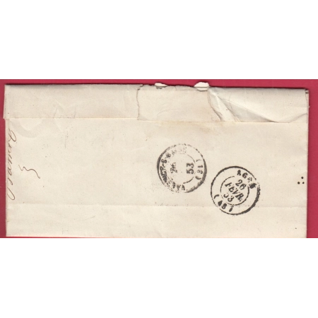 CAD TYPE 13 PUY L'EVEQUE LOT BOITE RURALE C MAUROUX  LETTRE COVER