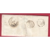 CURSIVE 62 BOURG LASTIC TAXE MODIFIE TROUVE A LA BOITE 1844 POUR ST CIRGUES PUY DE DOME LETTRE COVER