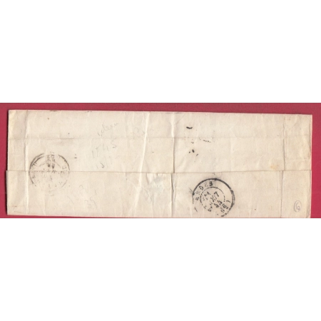 CURSIVE 62 ST GERVAIS PUY DE DOME CAD TYPE 15 MENAT POUR ARDES LETTRE COVER