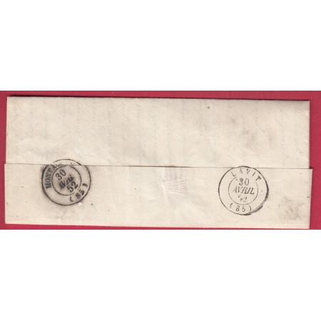 CAD TYPE 15 CAUSSADE TARN ET GARONNE BOITE RURALE B SEPT FONDS POUR LAVIT LETTRE COVER
