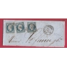 N°14 X3 PC 886 + UN CAD CLERMONT FERRAND PUY DE DOME ENVELOPPE INCOMPLETE LETTRE COVER