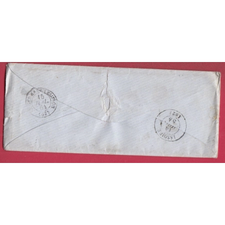 N°22 GC 862 CHAMPEIX PUY DE DOME BOITE RURALE B ST CIRGUES  POUR ST GERMAIN LEMBRON LETTRE COVER