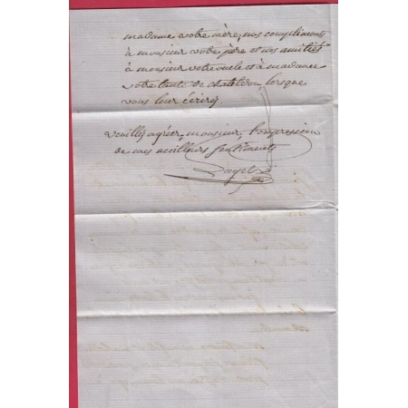 N°22 GC 862 CHAMPEIX PUY DE DOME BOITE RURALE B ST CIRGUES  POUR ST GERMAIN LEMBRON LETTRE COVER