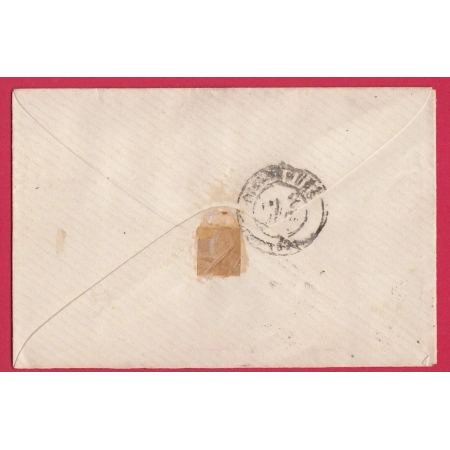 N°60 CAD TYPE 17 AMBERT PUY DE DOME POUR MARAT LETTRE COVER