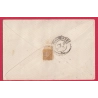 N°60 CAD TYPE 17 AMBERT PUY DE DOME POUR MARAT LETTRE COVER