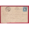 N°60 GC 79 AMBERT PUY DE DOME BM ARLANC POUR AIGUES VIVES GARD LETTRE COVER