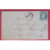 N°60 GC 2223 MARINGUES PUY DE DOME BOITE RURALE C JOZE POUR PLAUZAT BUREAU PASSE 2565 MOULINS ALLIER LETTRE COVER