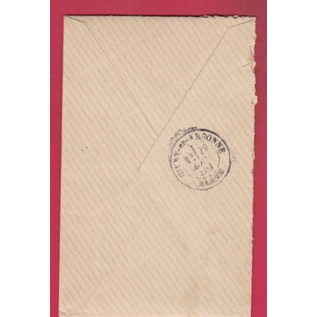 N°90 GIVRY EN ARGONNE MARNE BOITE RURALE E ANTE POUR EPENSE LETTRE COVER