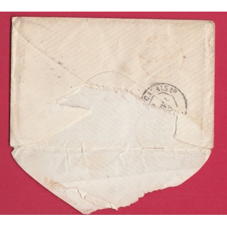 N°22 PAIRE GC GRENOBLE ISERE POUR LONDRES LONDON LETTRE COVER