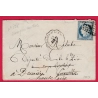 N°60 CONVOYEUR STATION ST GEORGES D'AURAC VERSAILLES ASSEMBLEE NATIONALE AU DOS REEXP DUNIERES HAUTE LOIRE LETTRE COVER