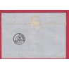 N°60 CAD TYPE 16 LA TOUR DU PIN ISERE CAD TYPE 16 POUR BOURGOIN LETTRE COVER