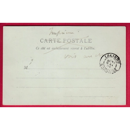N°88 GARE DE CASTRES TARN BM LA CROUZETTE EN SIDOBRE POUR LALINDE DORDOGNE LETTRE COVER