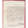 MARQUE BOURGNEUF EN RETZ LOIRE INFERIEURE 1756 LENAIN N°1 INDICE 22 POUR MACHECOUL LETTRE COVER