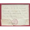 MARQUE PLOERMEL MORBIHAN LENAIN N°5 1781 POUR NANTES LETTRE COVER