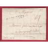 MARQUE PAIMBOEUF LOIRE INFERIEURE LENAIN N°2 INDICE 18 1773 POUR BOURGNEUF EN RETZ LETTRE COVER