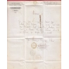 N°14 PC 1947 MEAUX SEINE ET MARNE TAXE TAMPON 4 POUR MONS BELGIQUE LETTRE COVER