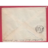 TOURANE ANNAM RECOMMANDE PAR AVION INDOCHINE 1937 POUR PARIS LETTRE COVER