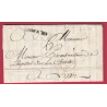 MARQUE ROMANS DROME LENAIN N°5 INDICE 11 POUR LYON 1770 LETTRE COVER