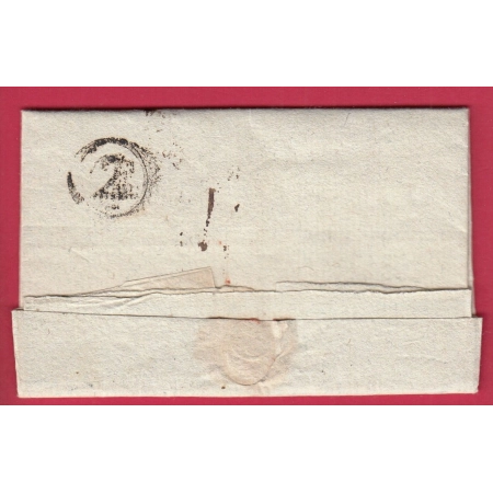 MARQUE 83 VERMENTON YONNE 1802 AN10 POUR PARIS INDICE 15 LETTRE COVER