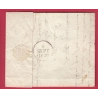 CURSIVE GRATTEE 62 RANDAN PUY DE DOME T13 AIGUEPERSE PUR RIOM 1830 INDICE 11 LETTRE COVER