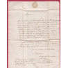 CURSIVE GRATTEE 62 RANDAN PUY DE DOME T13 AIGUEPERSE PUR RIOM 1830 INDICE 11 LETTRE COVER