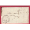 CAD TYPE 13 FONTENAY LE COMTE VENDEE TAXE LOCALE 1 POUR FONTENAY LE COMTE 1836 LETTRE COVER