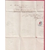 CAD TYPE 13 FONTENAY LE COMTE VENDEE TAXE LOCALE 1 POUR FONTENAY LE COMTE 1836 LETTRE COVER