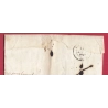 CAD TYPE 13 MARINGUES PUY DE DOME BOITE RURALE C CHARNAT 1849 POUR LEZOUX LETTRE COVER
