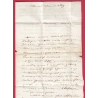 CAD TYPE 13 MARINGUES PUY DE DOME BOITE RURALE C CHARNAT 1849 POUR LEZOUX LETTRE COVER