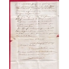CAD TYPE 13 MARINGUES PUY DE DOME BOITE RURALE C CHARNAT 1849 POUR LEZOUX LETTRE COVER