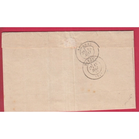 N°28 X2 GC 533 BORDERES HAUTE PYRENEES CAD TYPE 24 POUR TARBES LETTRE COVER