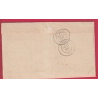 N°28 X2 GC 533 BORDERES HAUTE PYRENEES CAD TYPE 24 POUR TARBES LETTRE COVER